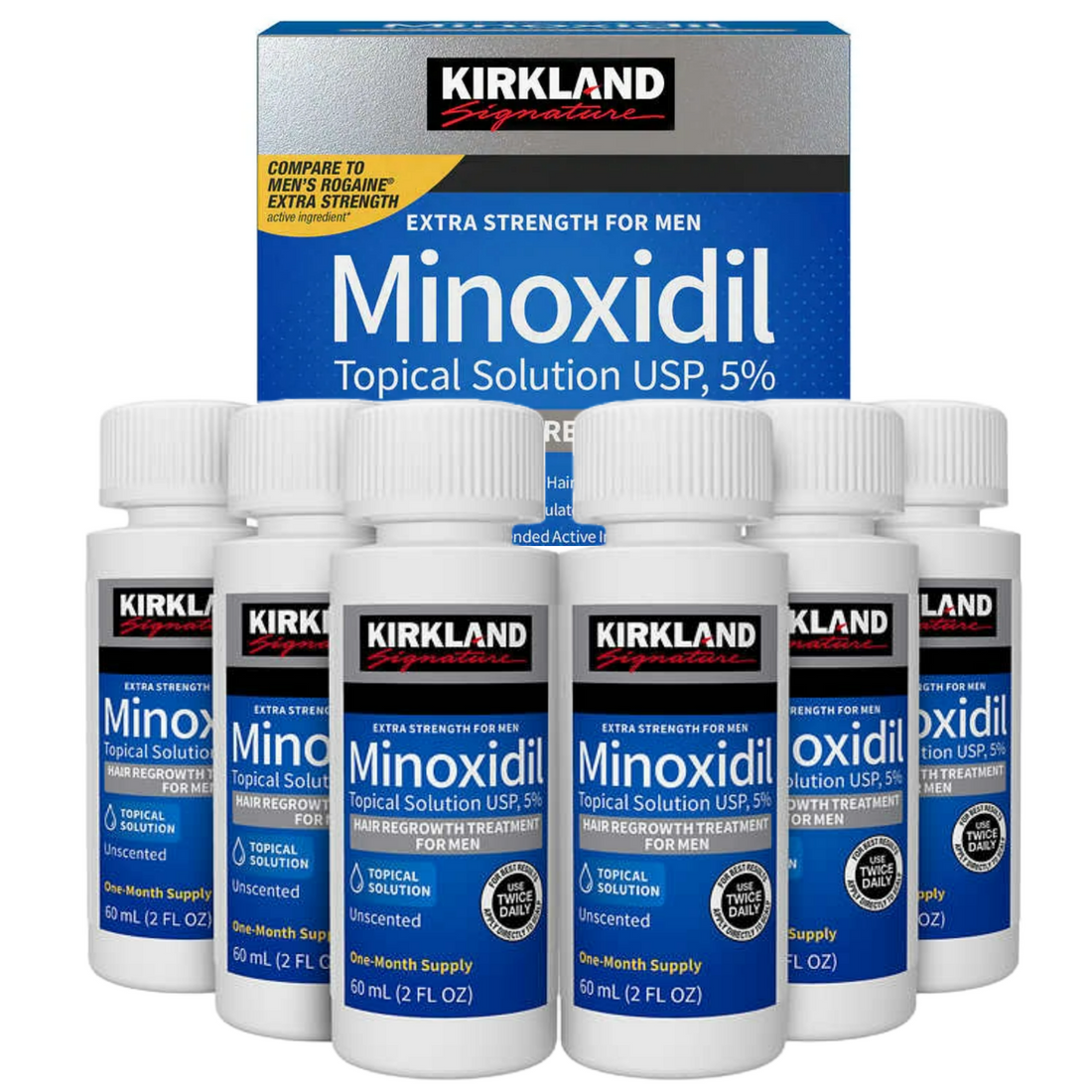 Wie man erkennen kann, ob Kirkland Minoxidil original und keine Fälschung ist