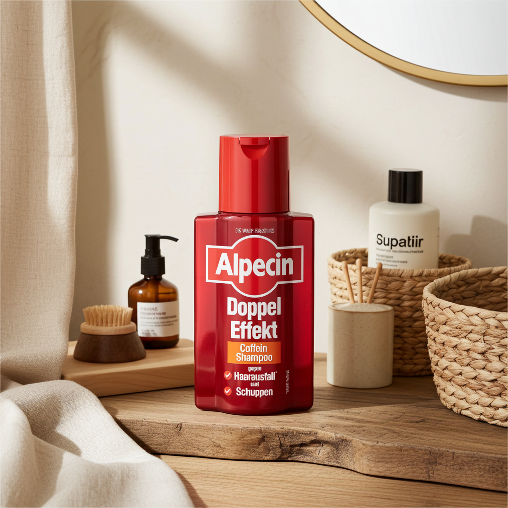 Shampoo zur Unterstützung bei dünner werdendem Haar und empfindlicher Kopfhaut