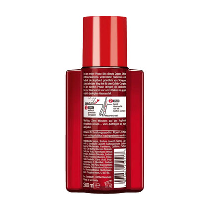 Shampoo mit Coffein zur täglichen Haarwäsche und Unterstützung der Kopfhautgesundheit