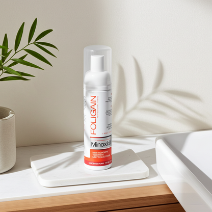 FOLIGAIN Foam Minoxidil zur Unterstützung von Haarwachstum und Haarvolumen