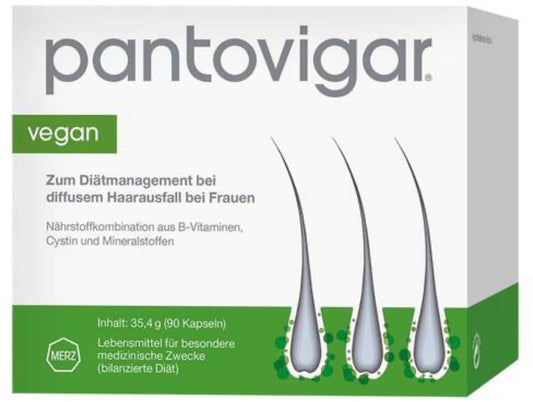 Pantovigar vegan capsules, 90 pieces 