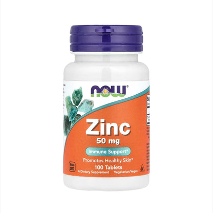 Now food Zink 50 mg (100 Tabletten)