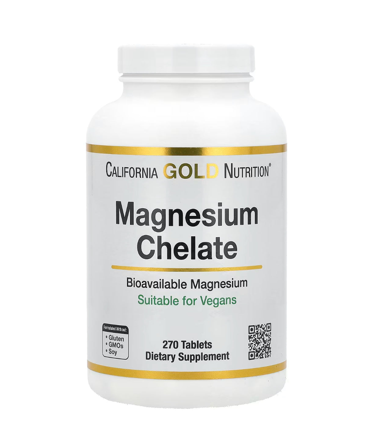 Magnesium Chelate with Calcium, Magnesium-Chelat mit Calcium, 210 mg, 270 Tabletten