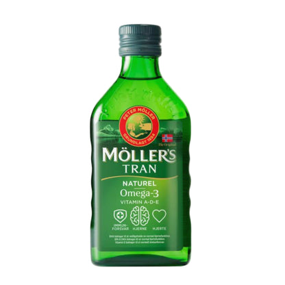 Möller’s Omega-3 natürliche Öl 250 ml – hochdosiert mit DHA & EPA, für Gehirn, Augen, Immunsystem & Knochenstärke