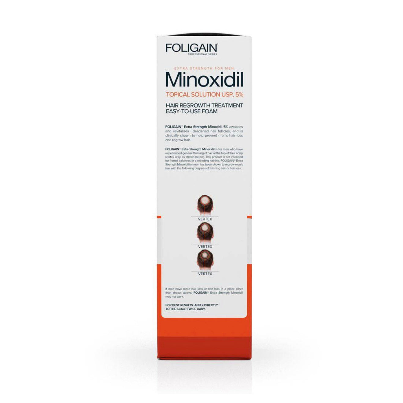 FOLIGAIN Minoxidil Schaum zur Unterstützung von kräftigerem und vollerem Haar