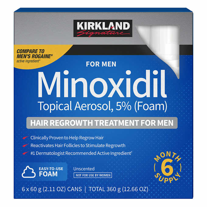-Aktiviert die Haarfollikel und fördert das Haarwachstum -5 % Minoxidil-Schaum für effektive Ergebnisse -Geeignet für Männer mit Haarausfall oder dünner werdendem Haar -Set enthält 6 Flaschen mit je 60g für langanhaltende Anwendung und sichtbare Verbesserungen -Hilft, dichteres und gesünder aussehendes Haar zu erreichen -Entwickelt und empfohlen von Produkt- und Branchenexperten
