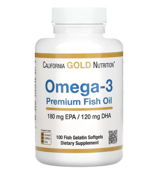Unser Omega-3 Premium Fischöl liefert 100 Kapseln voller gesunder Omega-3-Fettsäuren, die das Herz-Kreislauf-System stärken und die Gehirnfunktion verbessern können. Mit 1000mg pro Kapsel und einer hohen Reinheit bietet unser Produkt die beste Qualität und höchste Wirksamkeit für eine gesunde Lebensweise.