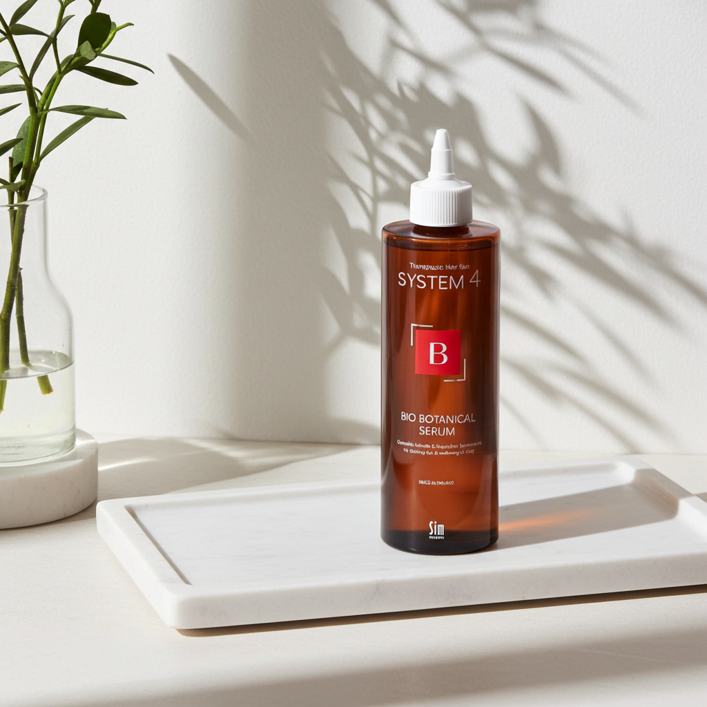 Professionelles Kopfhaut Serum von System 4 gegen Haarausfall und Juckreiz