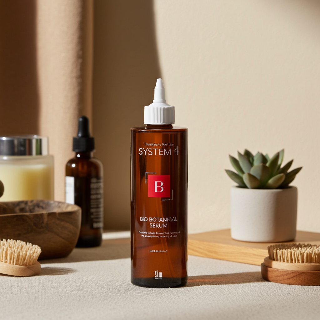 System 4 Bio Botanical Serum zur Pflege empfindlicher und fettiger Kopfhaut