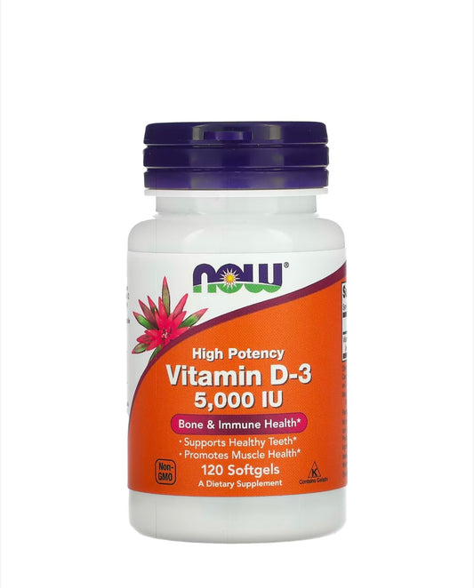 Vitamin D-3 (120 Kapseln / 5.000 IE) ist unverzichtbar für die Gesundheit Ihrer Knochen und unterstützt das Immunsystem. Eine tägliche Einnahme fördert die Knochenregeneration und stärkt das Abwehrsystem. Holen Sie sich die nötige Dosis Sonnenlicht in Kapselform für ein starkes und gesundes Skelett.