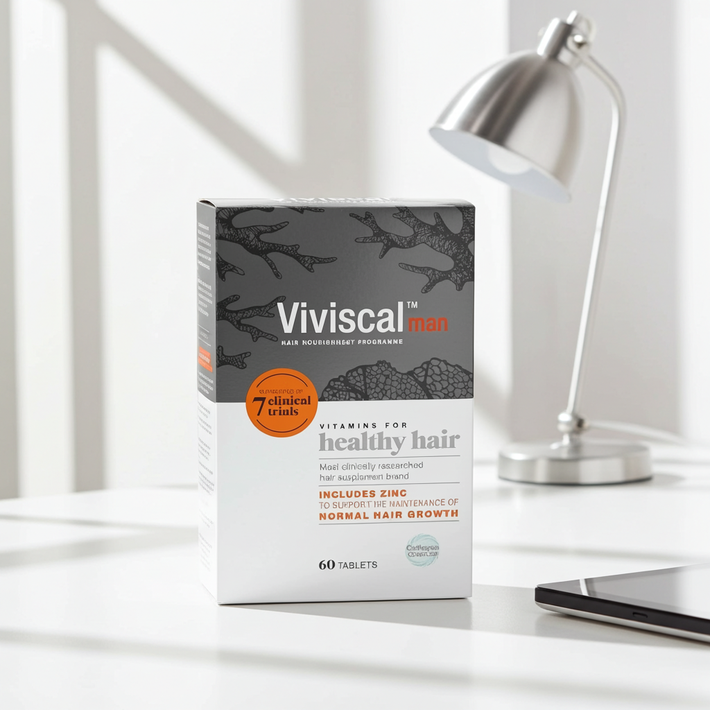 Viviscal Man Haarwachstum Präparat zur Unterstützung bei erblich bedingtem Haarausfall