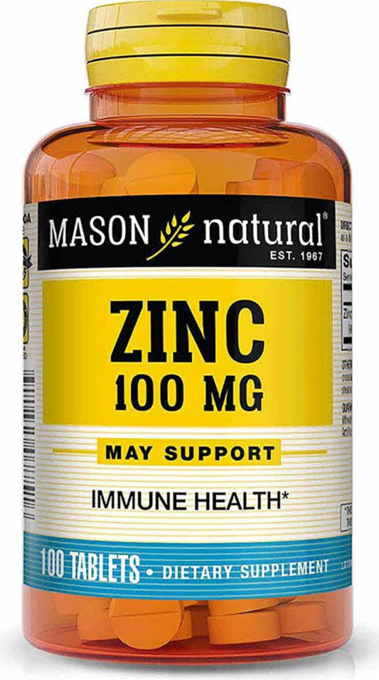 Unterstützen Sie Ihr Immunsystem mit unseren Zink 100 mg Tabletten. Die hochdosierten Tabletten enthalten 100 mg Zink pro Tablette und können so dazu beitragen, Sie vor Erkältungen und Krankheiten zu schützen. Mit einer Packung von 100 Tabletten haben Sie eine lange Vorrat für Ihr Wohlbefinden.